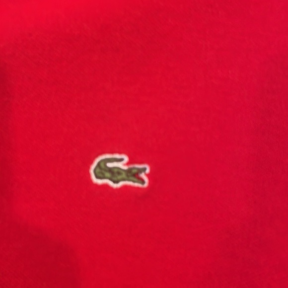 Red collared izod shirt in perfect condition❤️❤️❤️ - Picture 3 of 5